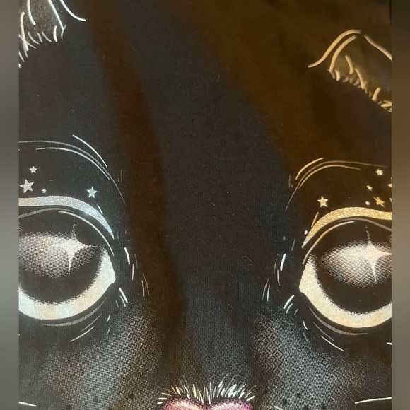 3 x 20 Mix and Match NWT The Children Place Girls Glow Cat Black Graphic Tee - Picture 3 of 4